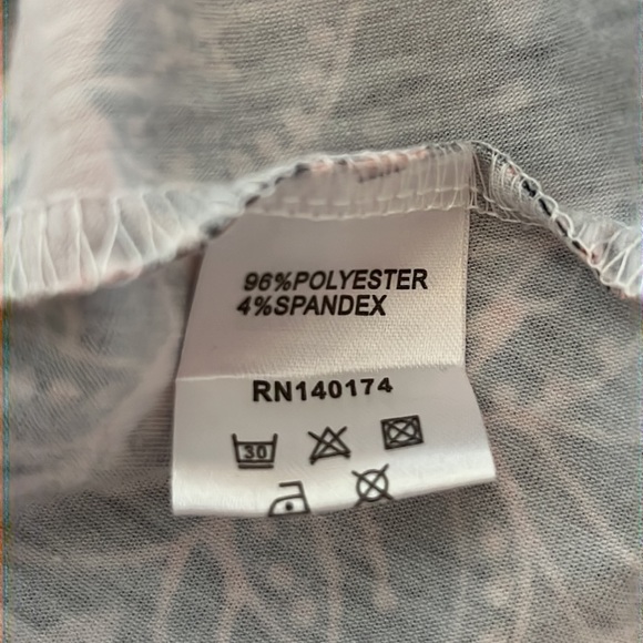 REBORN Short Sleeved Cold Shoulder Boho Tunic Top - Picture 9 of 10